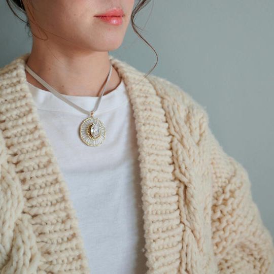 “太陽のネックレス”　Swarovski ver.