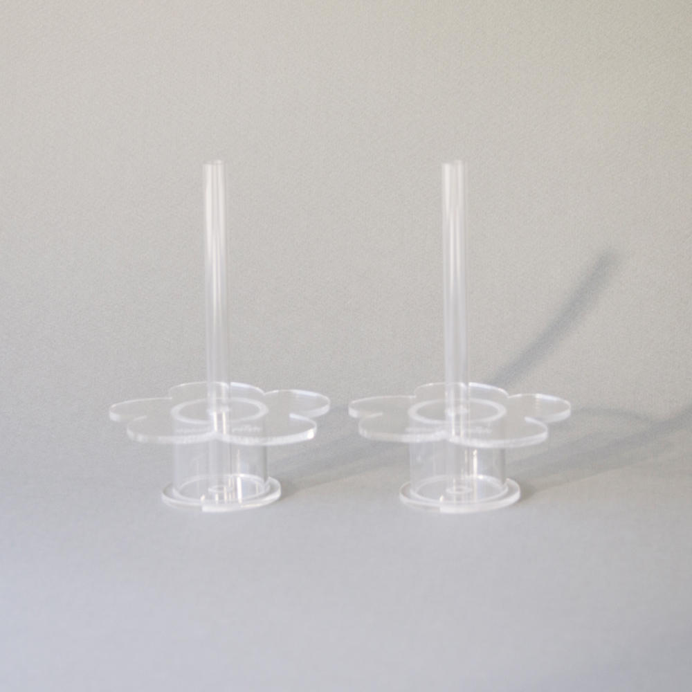 レインボースティック専用スタンド ／レーザー彫刻ロゴ入り【2セット