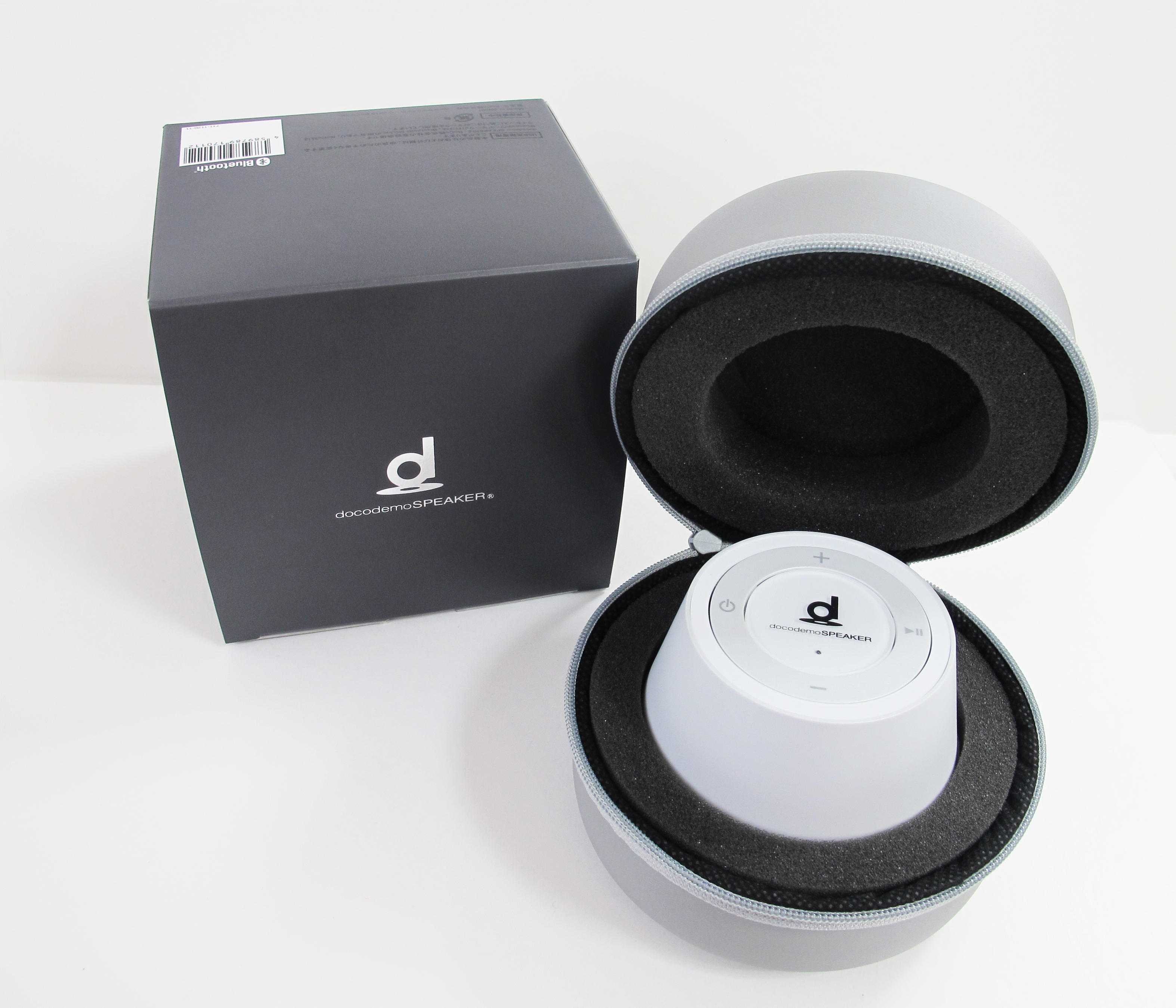 boco docodemoSPEAKER SP-1 どこでもスピーカー (Misty Gray White