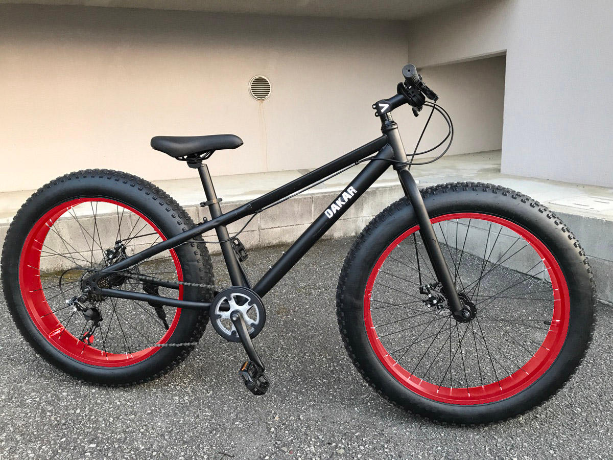 マウンテンバイク サドル無し 10台限定カラー】DAKAR（サスペンションなし） - (空気圧を変えると