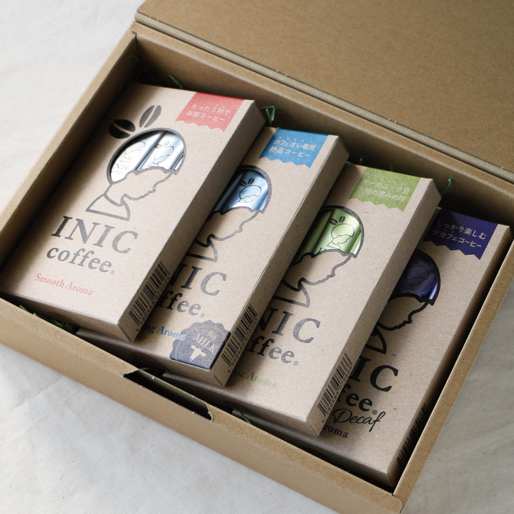 忙しい朝にも、たった5秒で本格コーヒーを。「INIC coffee（イニック