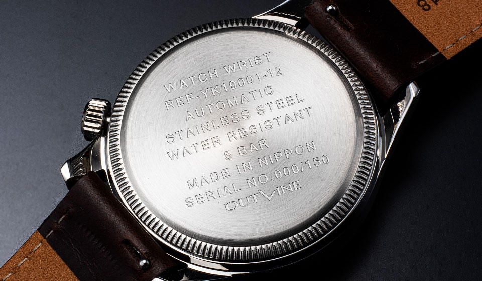 真気械と誠意の決断 1940年代の軍用時計をモチーフにした“アウトライン”第2号機。20