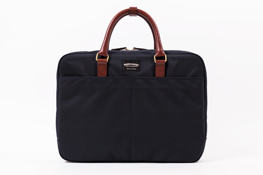 ポーチ付き】WONDER BAGGAGE MG business bag：CHOCO - (質実さと優美