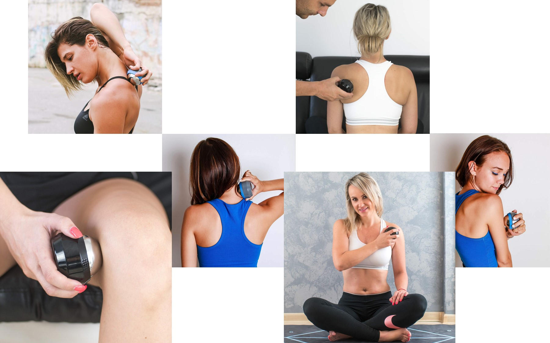 温感ジェル入りボールで全身をローリング 「Cold & Hot Healthy Ball