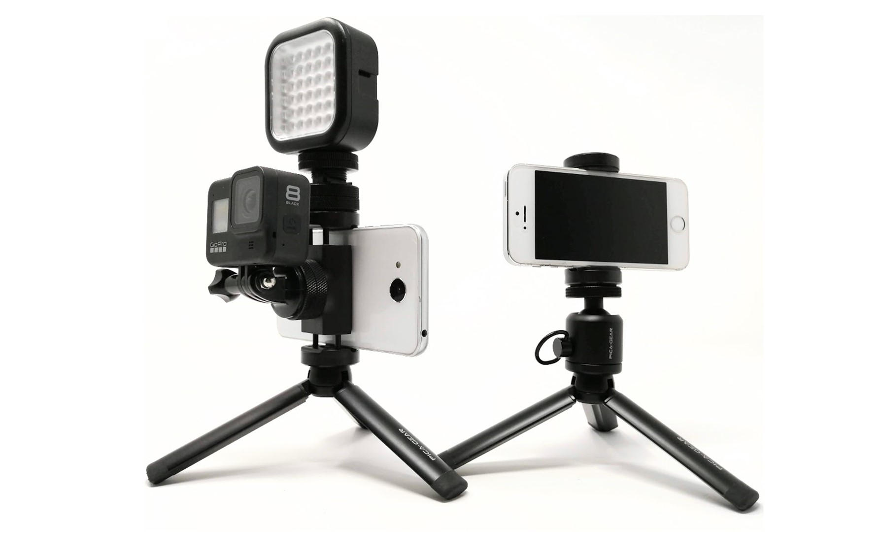 LEDビデオライト ミニ三脚&マルチマウント付き LEDビデオライト ミニ三脚&マルチマウント付き LEDビデオライト ミニ