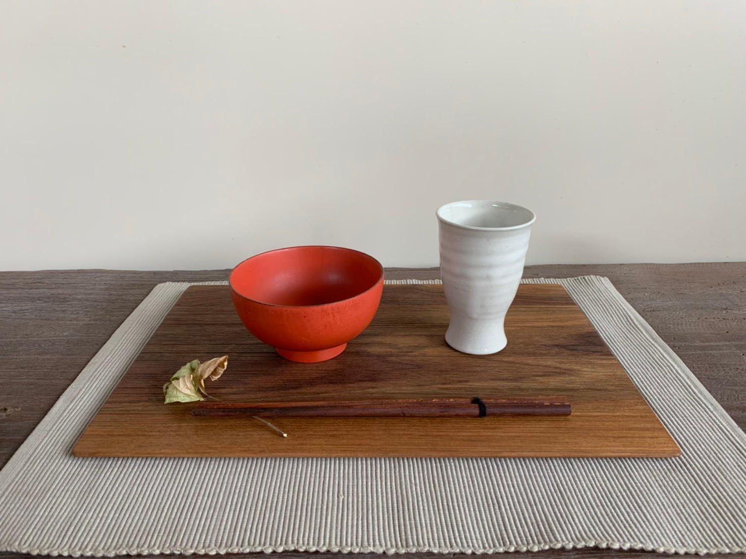 工房塩津村　井崎正治　ミニ額　2点　経年未使用品 工房塩津村・花器 - (【やさしい杖】桜の木から削り出す手作りの