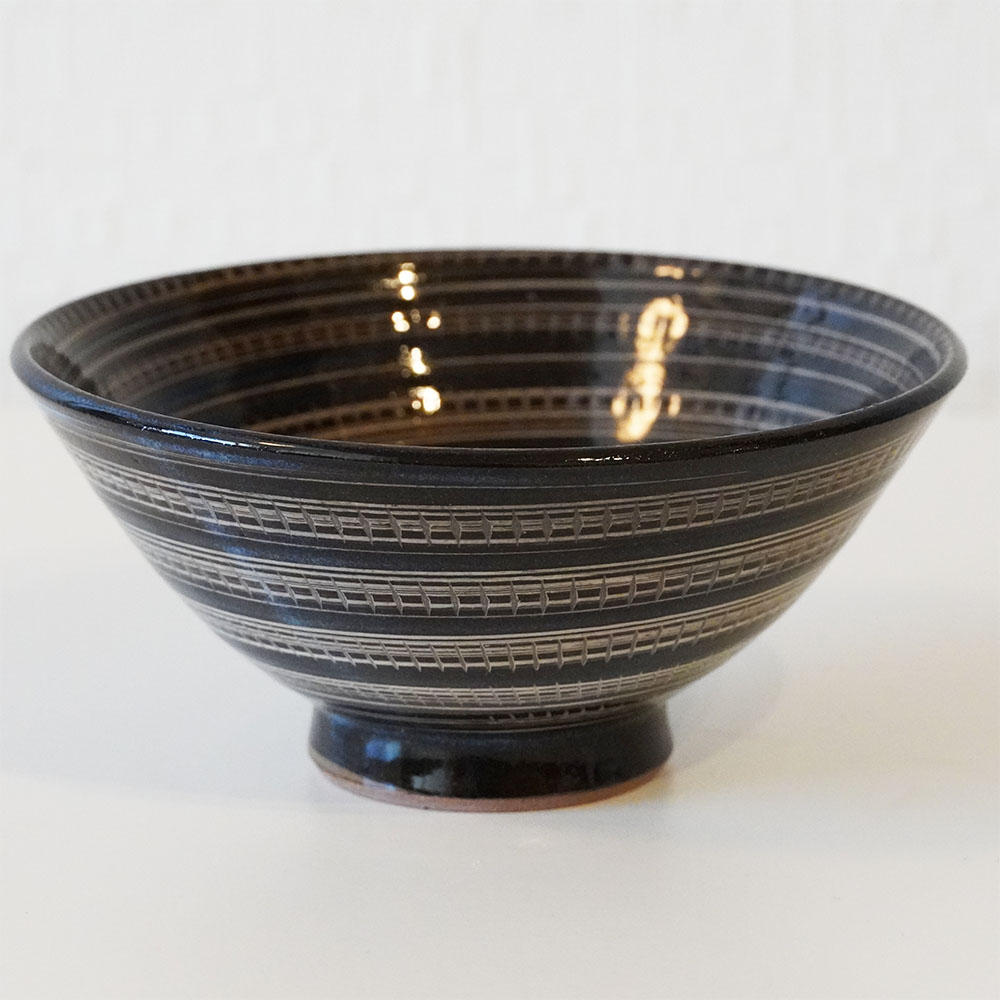ちゃーさん専用　新品　陶器　陶芸作家　大サイズお茶碗10個　31 使い勝手がいいアイテム> ひとつあると重宝するのがちょっと深さ