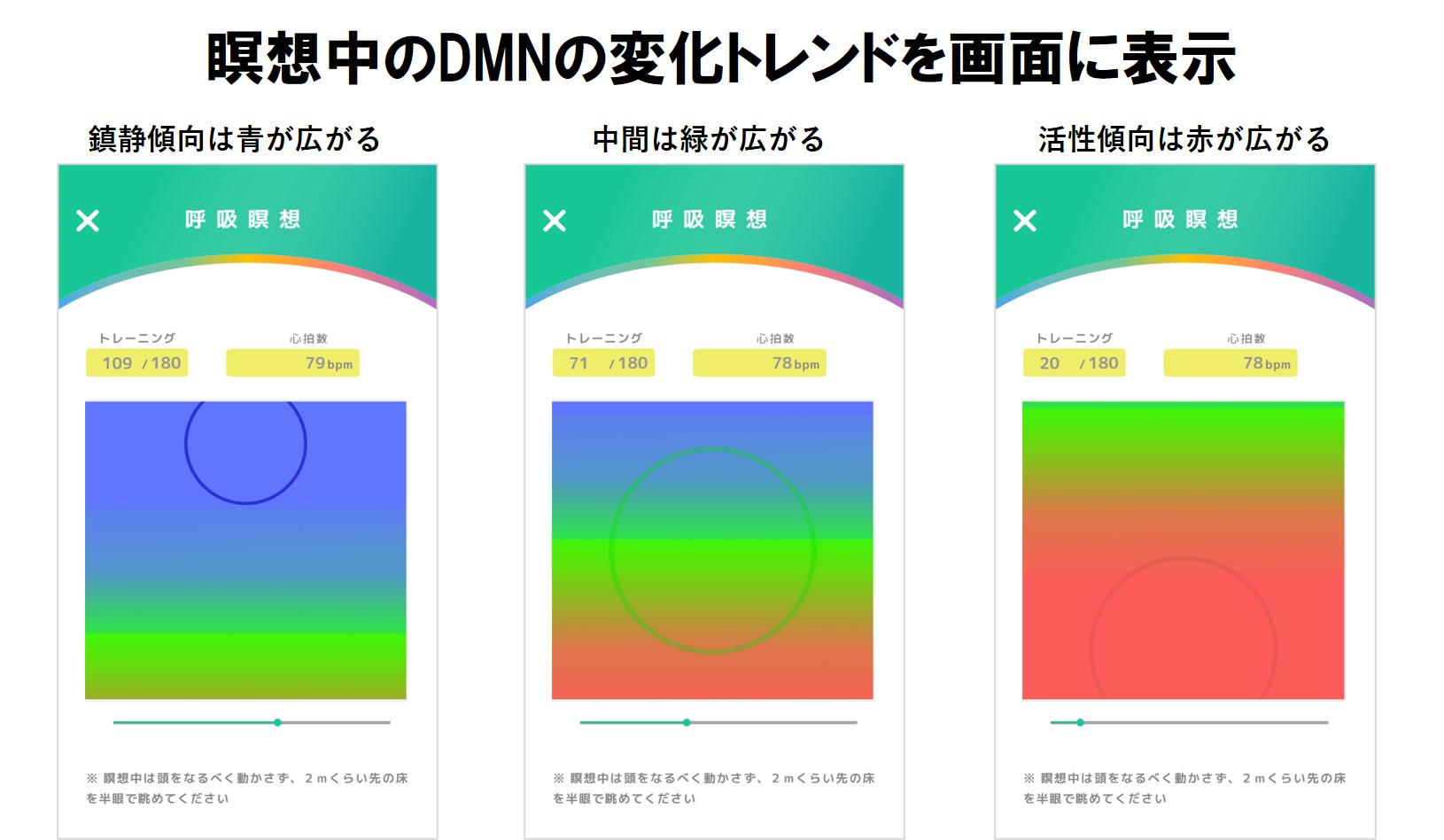 呼吸瞑想とバイオフィードバックでストレス軽減アプリ【ストレス