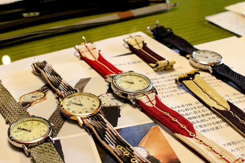 松島組紐店］伊賀くみひものアップルウォッチバンド。伝統の中にも