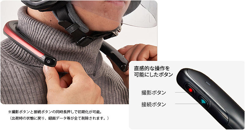 fitt360PB 新品未開封　リアルタイム映像共有可能 FITT360PB】身に着ける監視カメラ、ドライブレコーダー！【安全・防犯