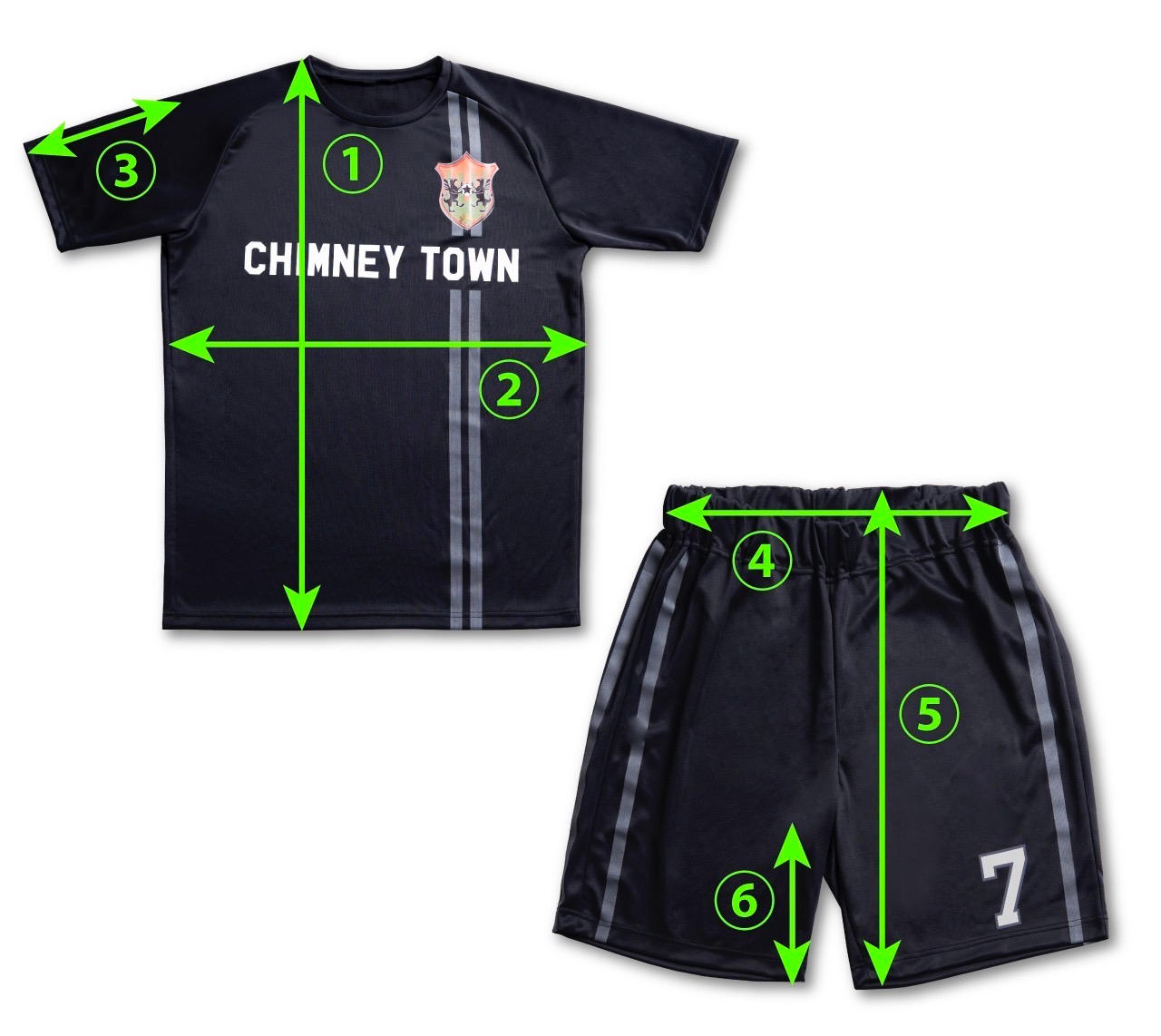 CHIMNEY TOWN ファミリーフットサルイベント公式フットサルユニフォーム 673fb8e71be0e0865d62cbb34836dd