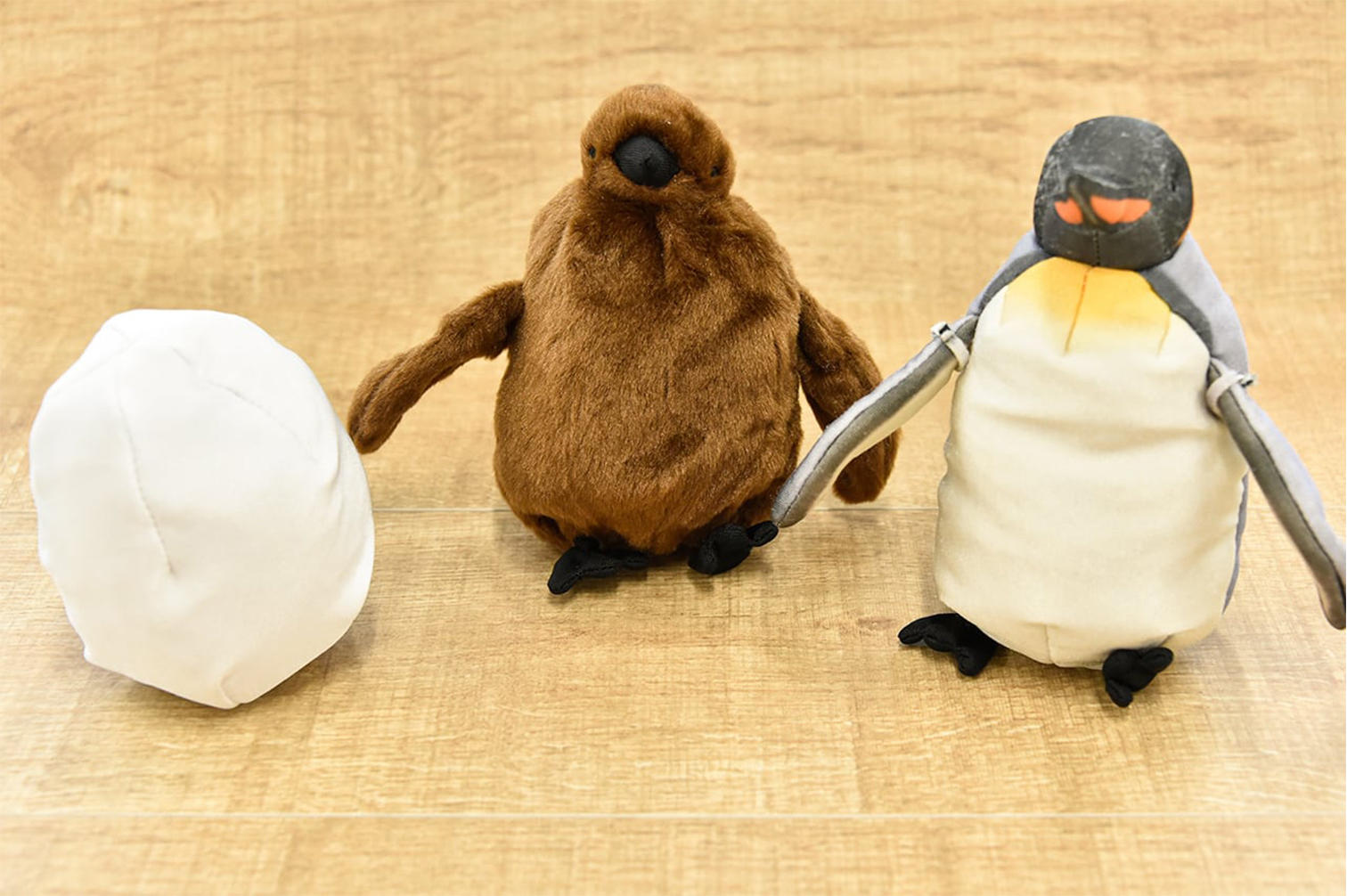 追加】㉛オウサマペンギンの嘴鞘（ししょう）＋ぬいぐるみ3変化