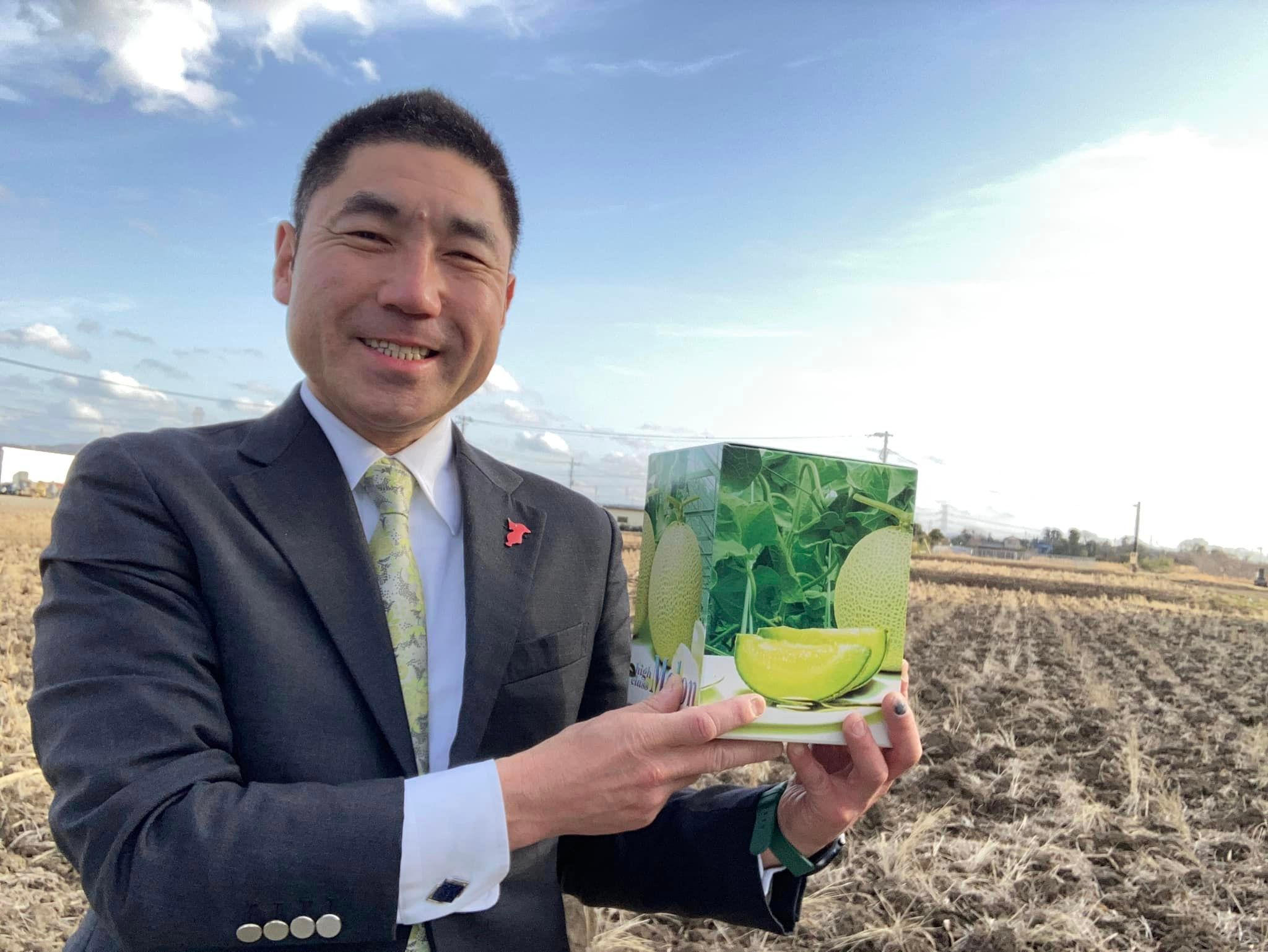 千葉県市原市でチャレンジする！草野がつくるマスクメロンを全国の方に