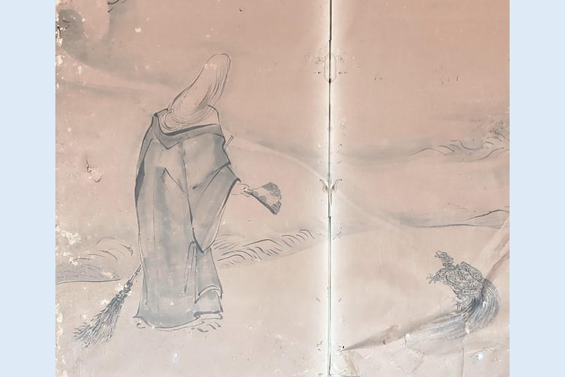 土佐の天才絵師【絵金】幻の六曲一隻屏風を修復したい！ | クラウド