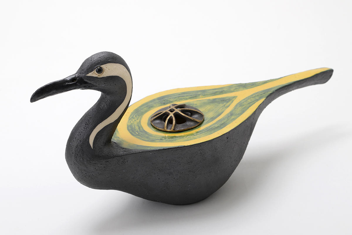 ◉今井眞正 作 香炉 鳥形香炉 - (池坊専宗がみつめた匠の世界～よい