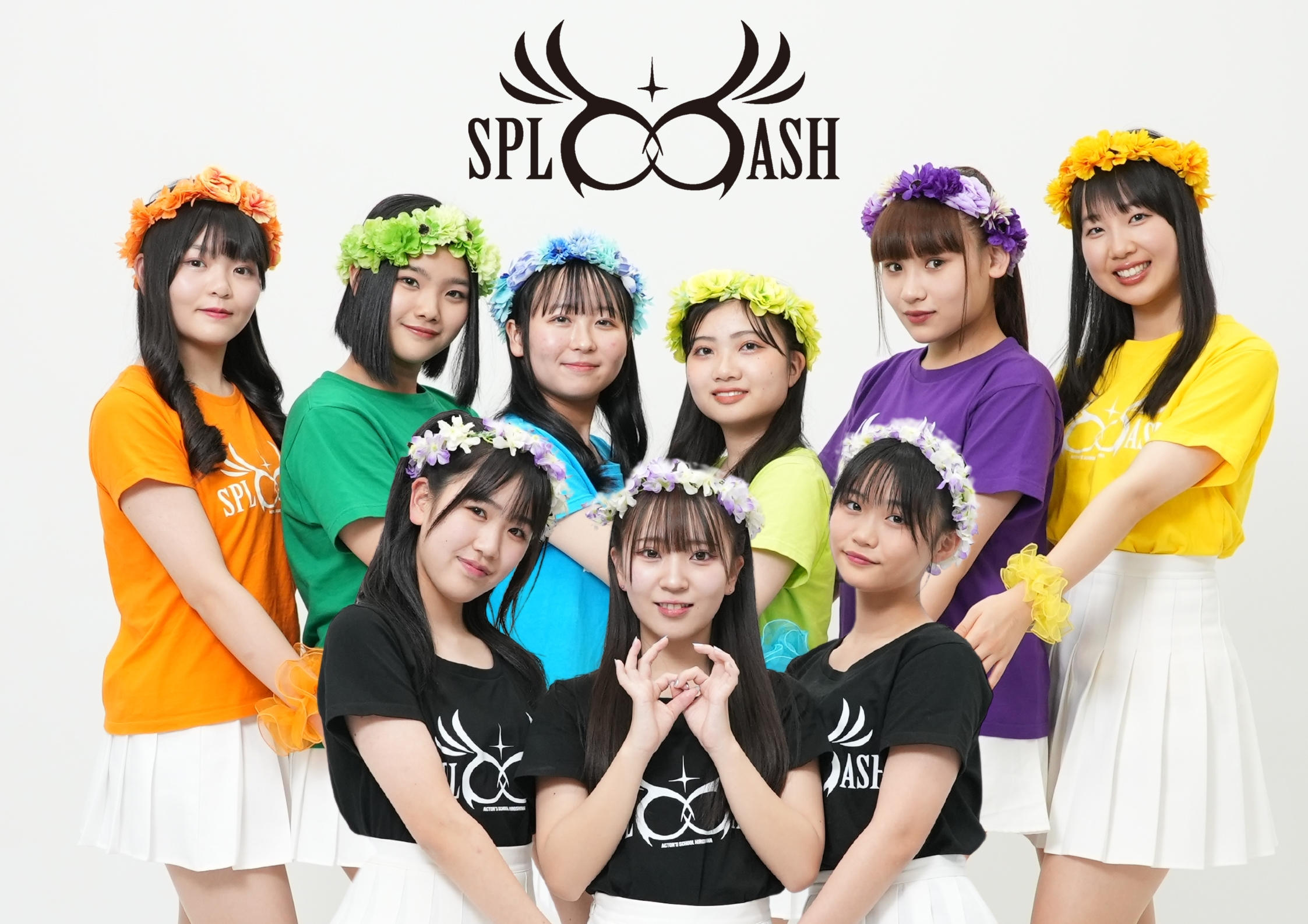 SPL∞ASH サイン入り写真 8人