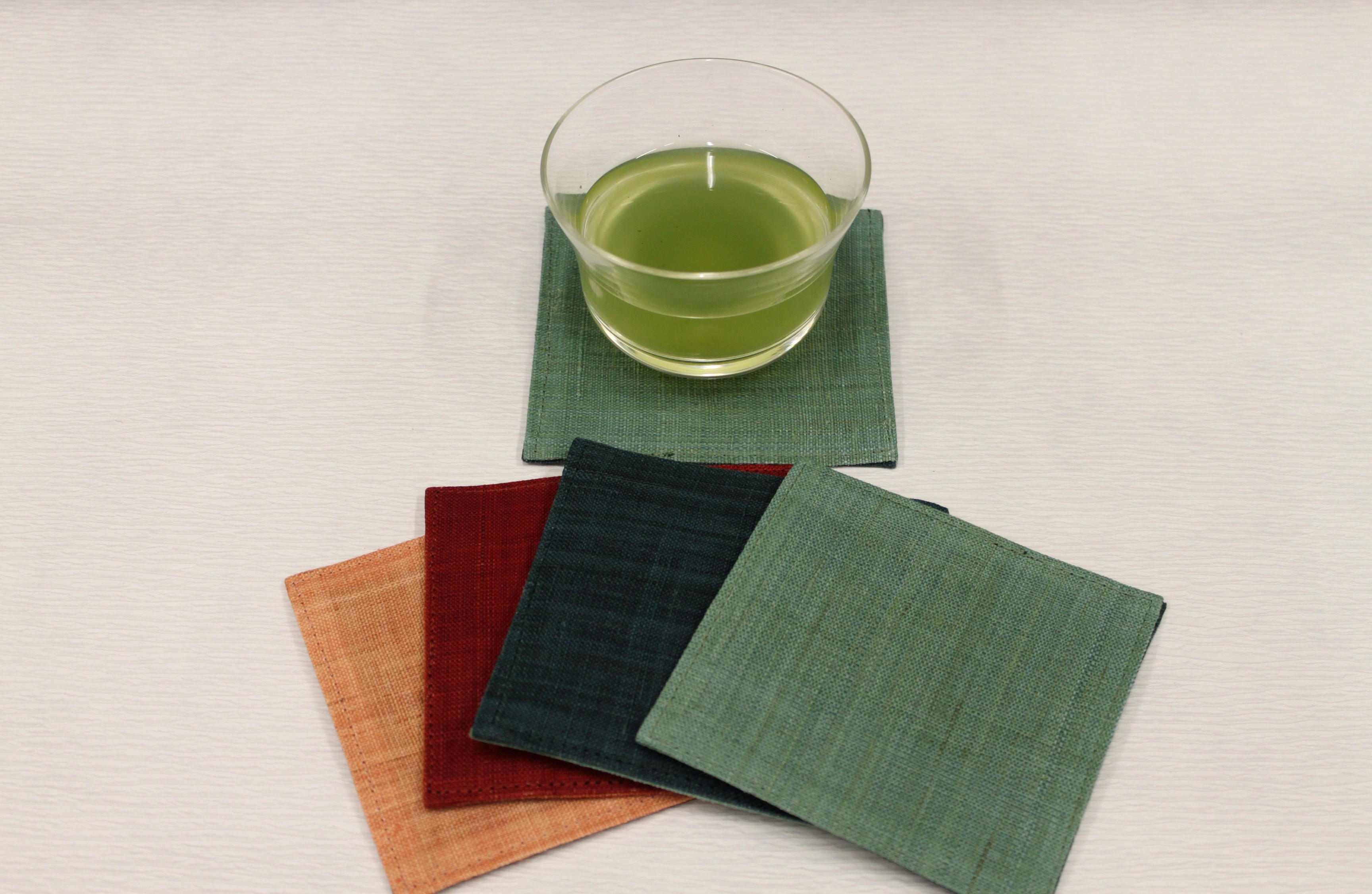 染司よしおか・コースター【青紅葉のかさね】 - (『源氏物語』や