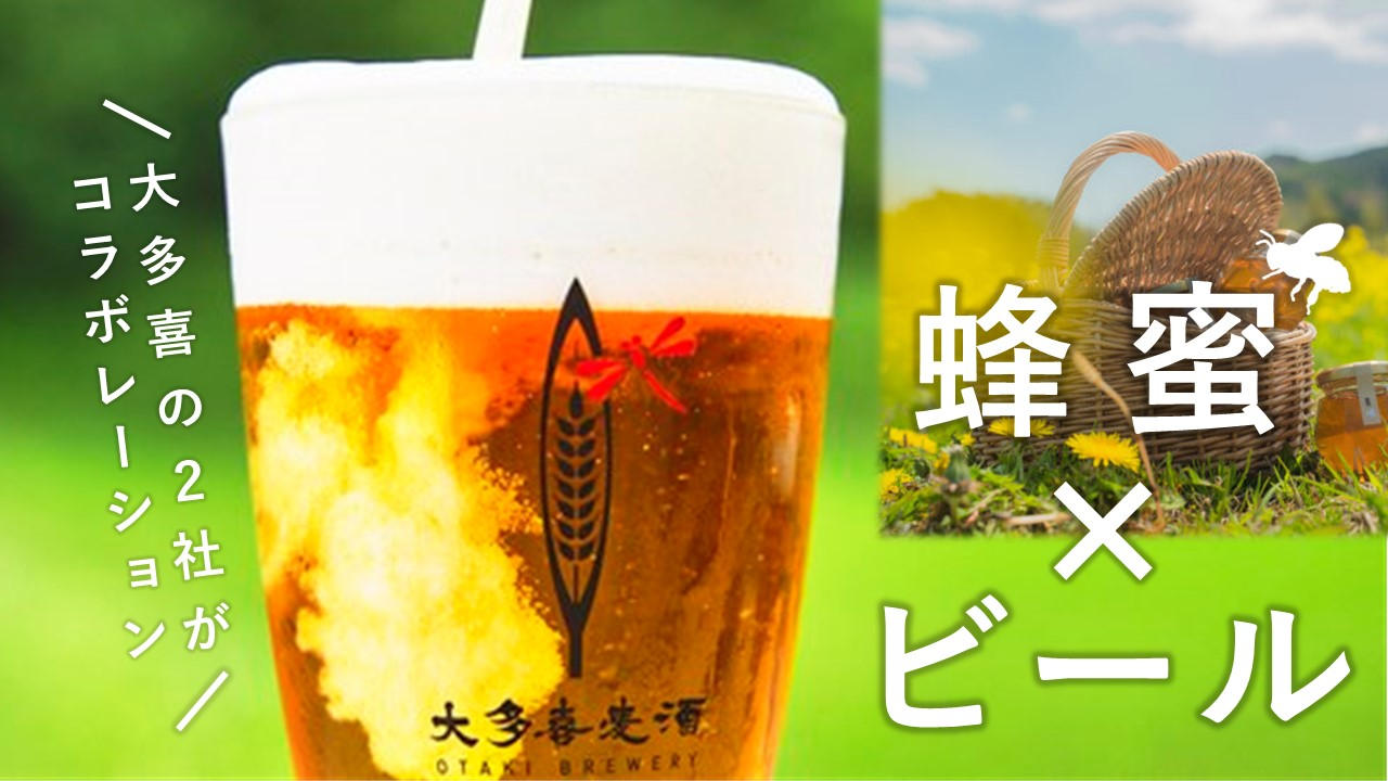 大多喜町の養蜂家「はちぐみ」さんのハチミツが奏でるクラフトビールを