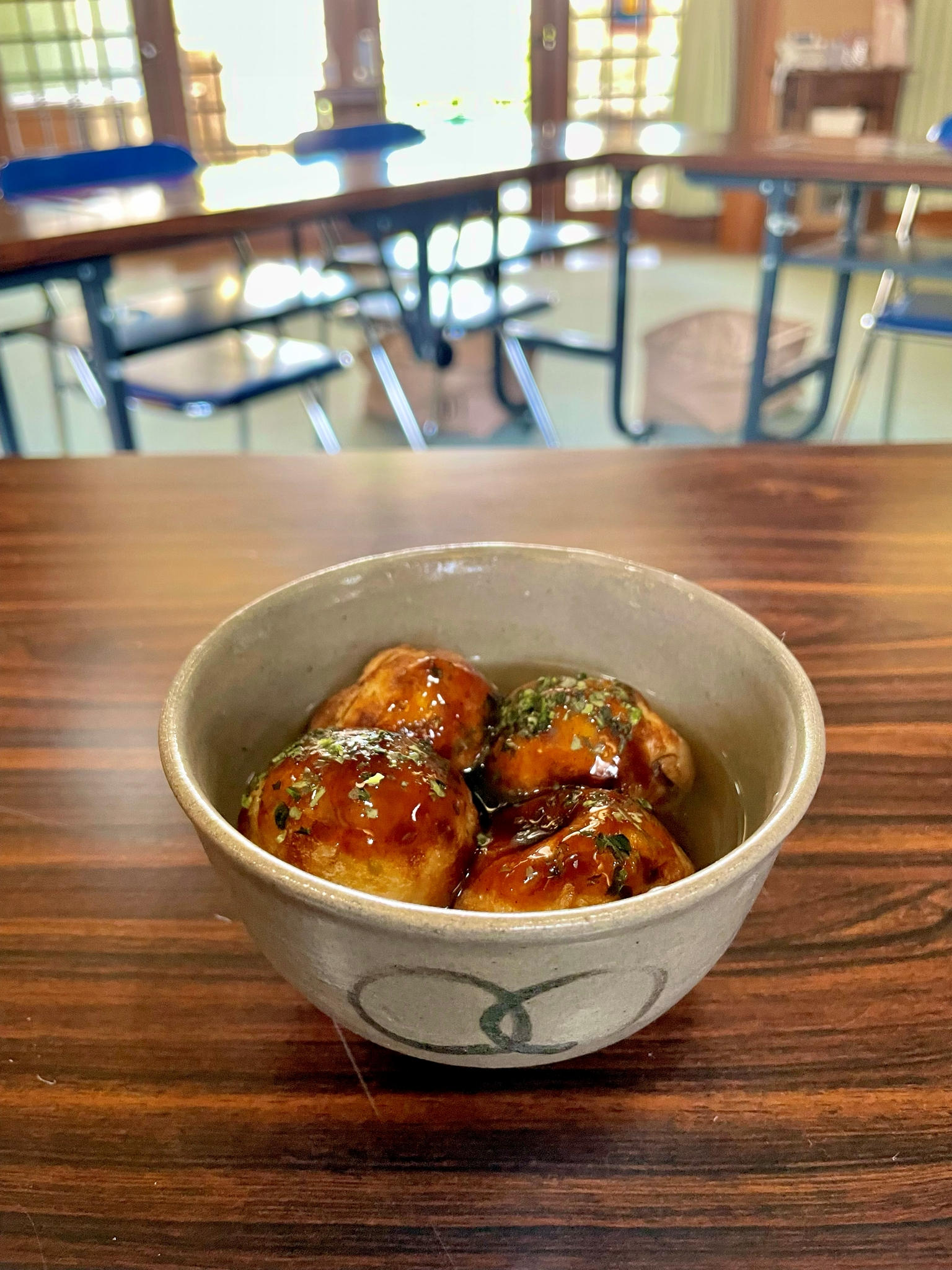 席披き神戸たこ焼き茶事ご招待＋矢野直人さんの唐津焼たこ焼き碗1碗を