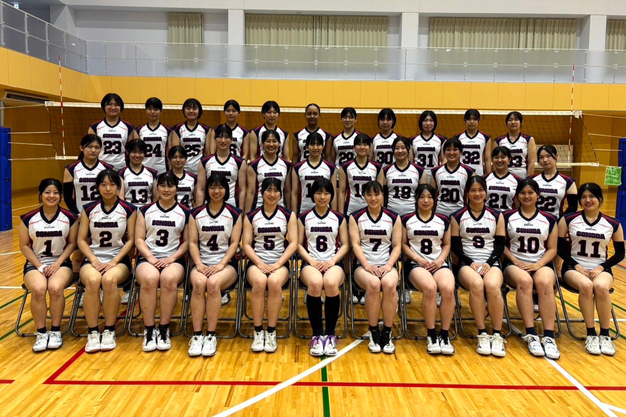 関西学院大学 女子バレーボール部 ユニフォーム 上下セット ☆選手実