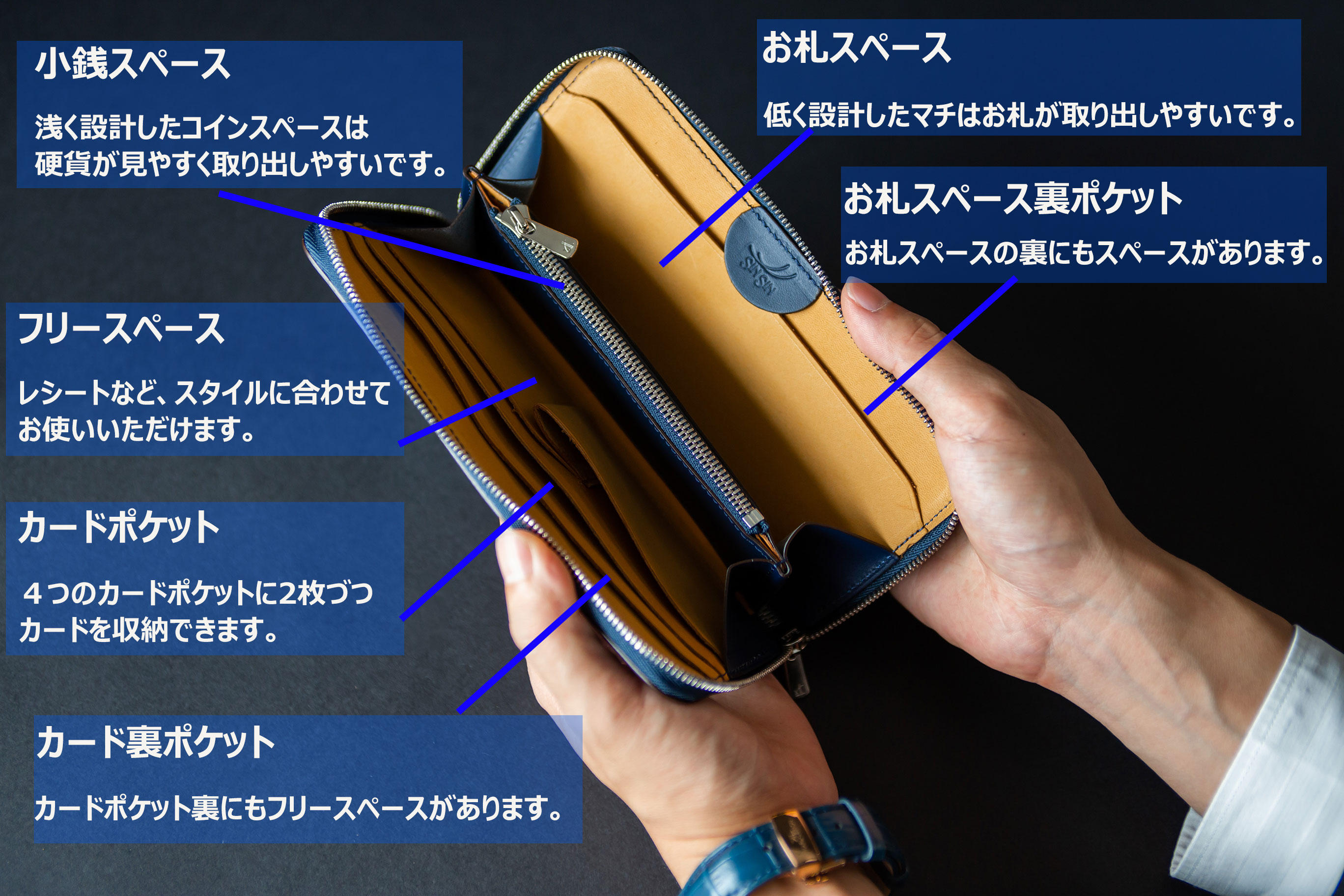 【ボブさん専用】「キャッシュレス時代の​極小長財布」 極小長財布 バタール ボブさん専用】「キャッシュレス時代の​極小長財布」 極小長財布