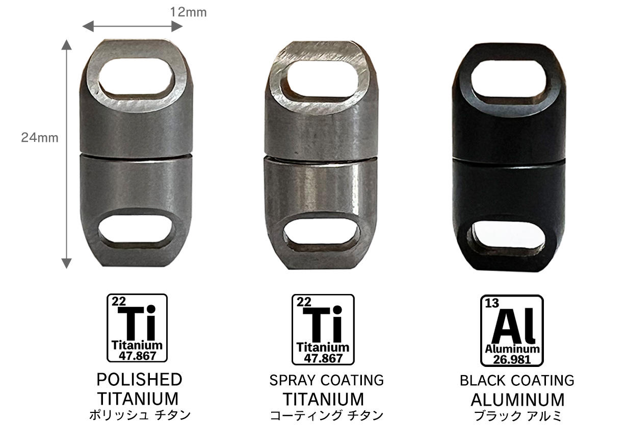 朝の忘れ物防止第2弾！小さく強く進化 アウトドアにもチタン製