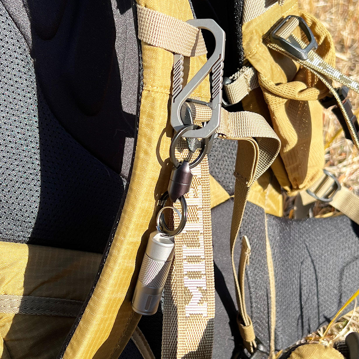 朝の忘れ物防止第2弾！小さく強く進化 アウトドアにもチタン製