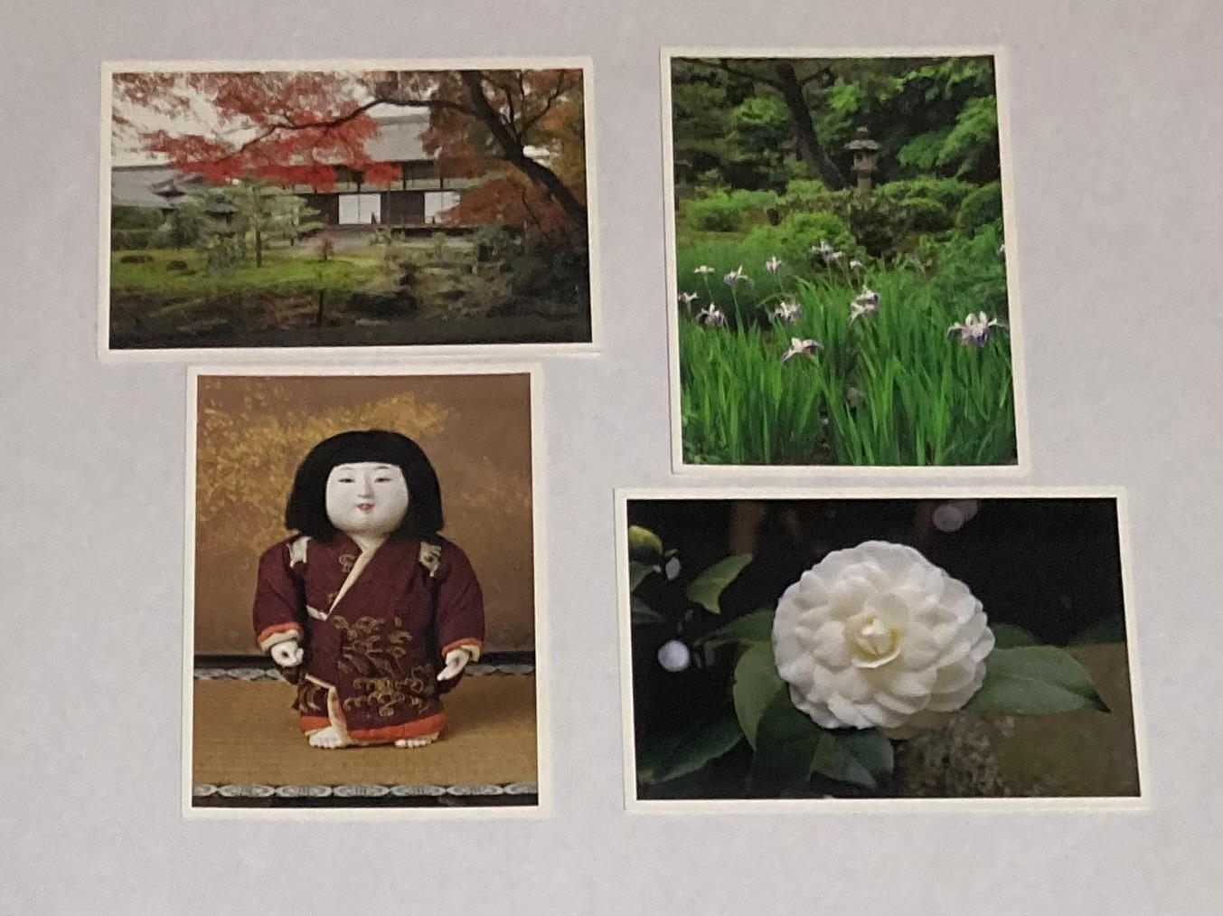 鋳物　京都　大聖寺門跡　大聖寺　十六菊花紋　飾り皿　花山院慈薫　希少品 大聖寺ポストカードセット - (洋装の先駆者、昭憲皇太后が着用した130