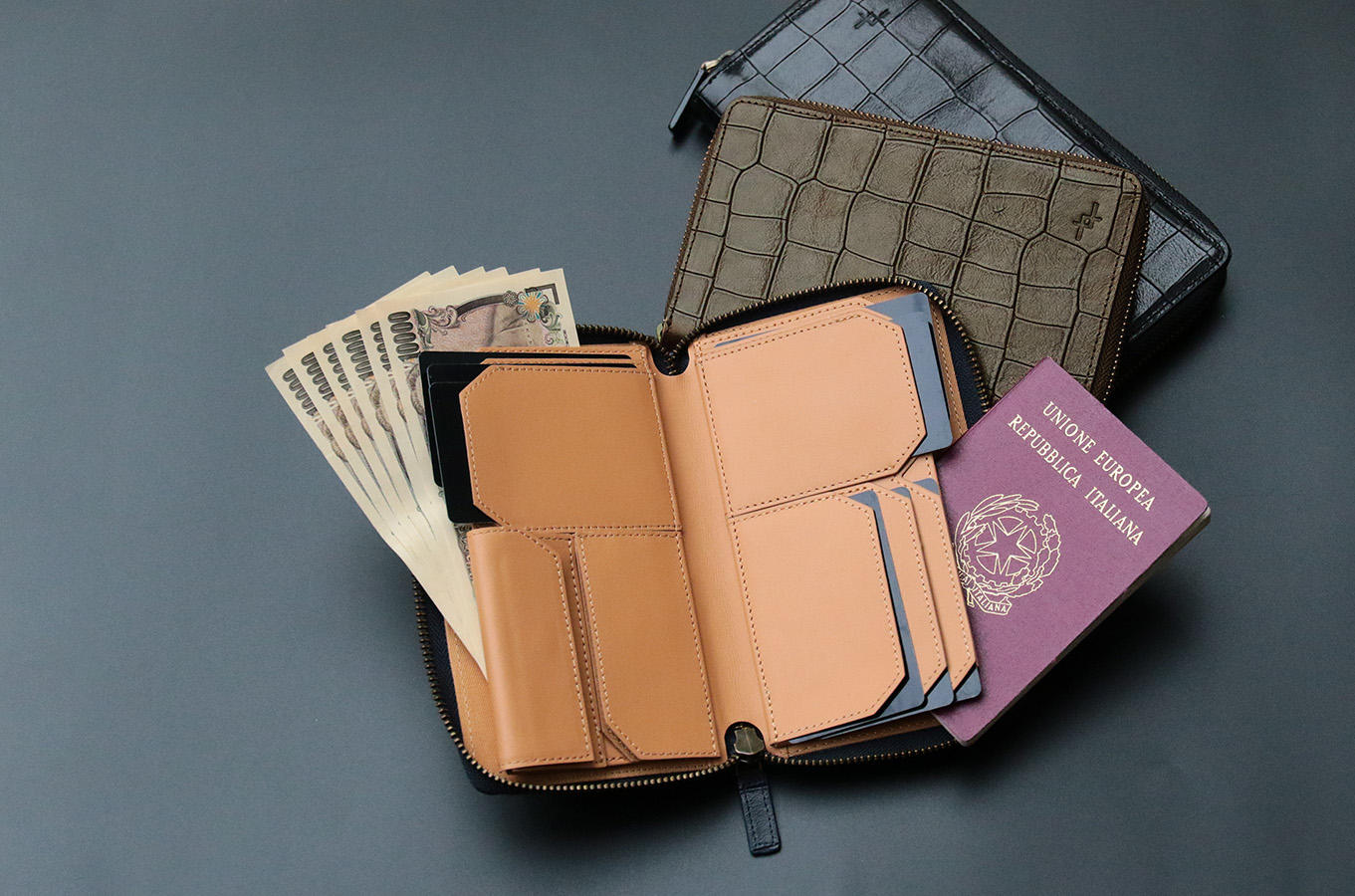 世界に一つだけ うちの子長財布 池田工芸】世界に挑む、“漆黒”