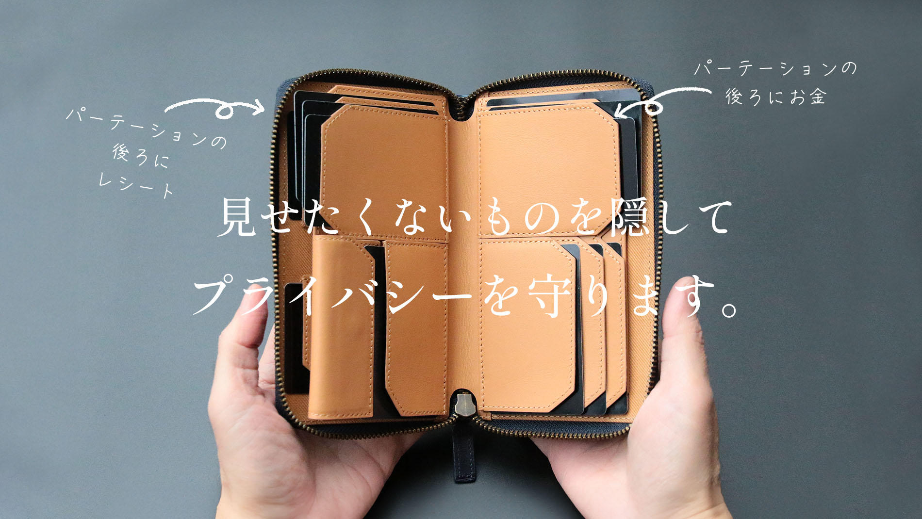 大人のための新感覚長財布】スマホも挟める多機能マルチウォレット