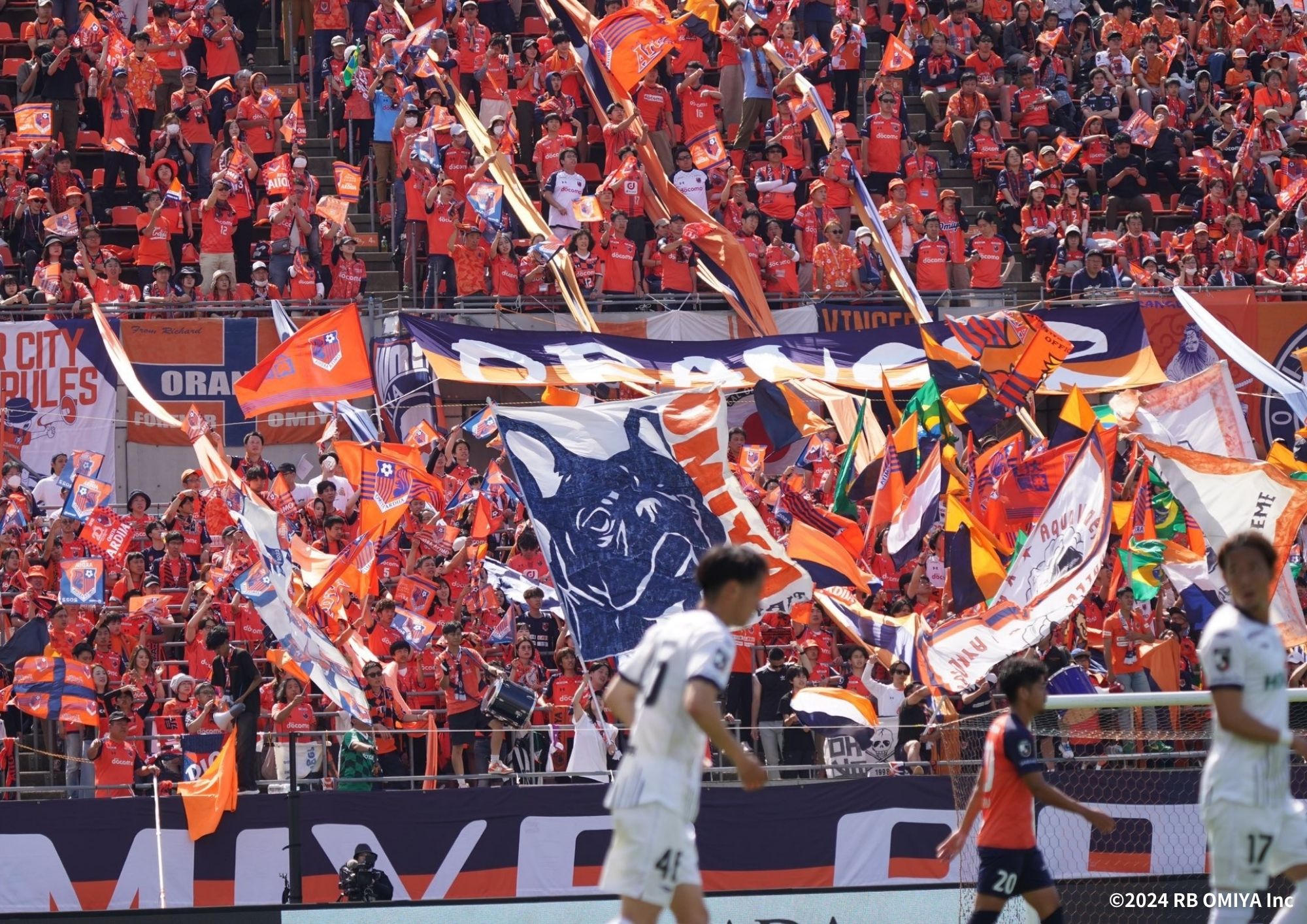 RB大宮アルディージャ を応援するフラッグコレオ制作プロジェクト