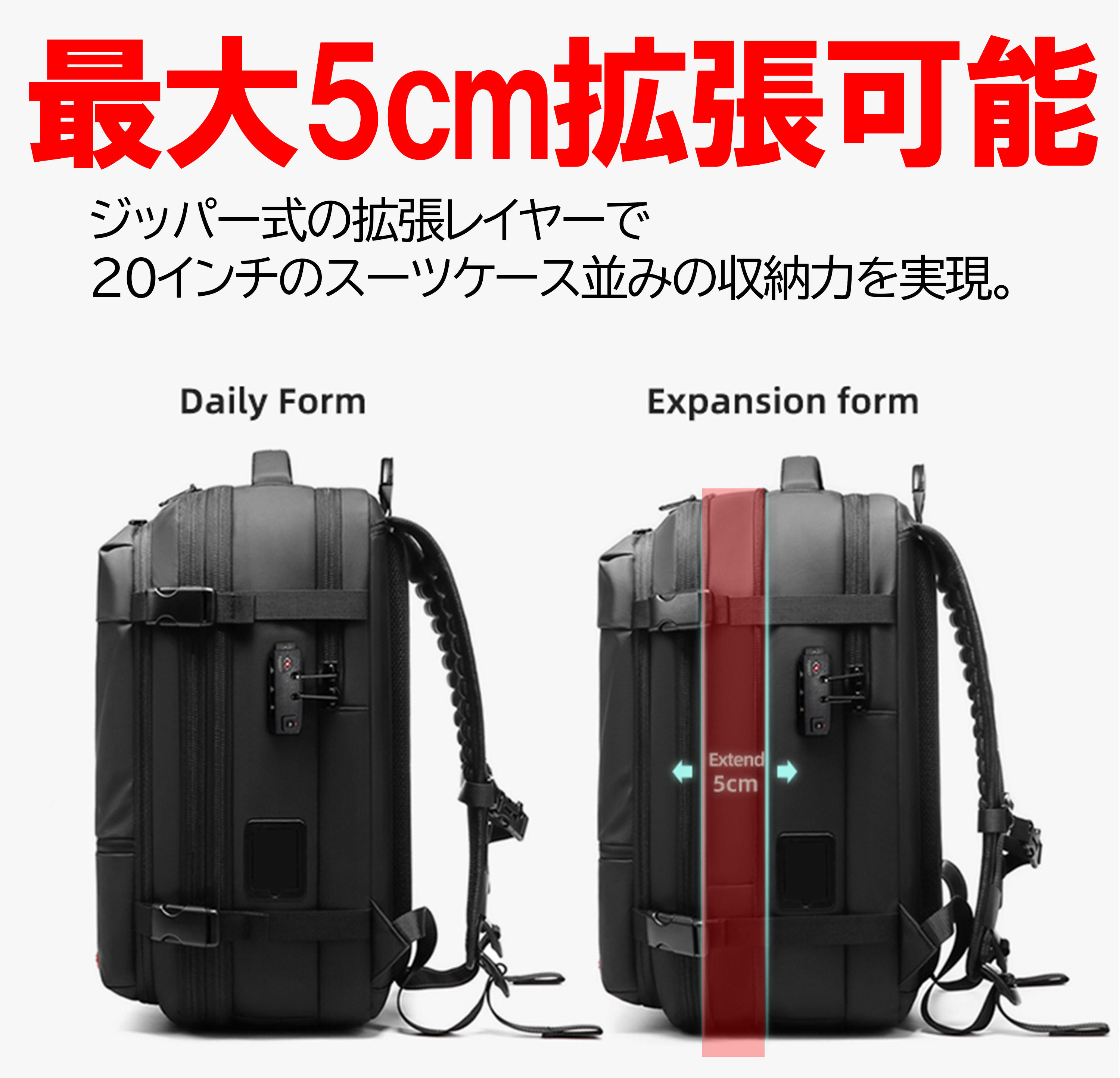 ポンプ不要で最大60L！出張も旅行もこれ一つで完結する次世代ギア