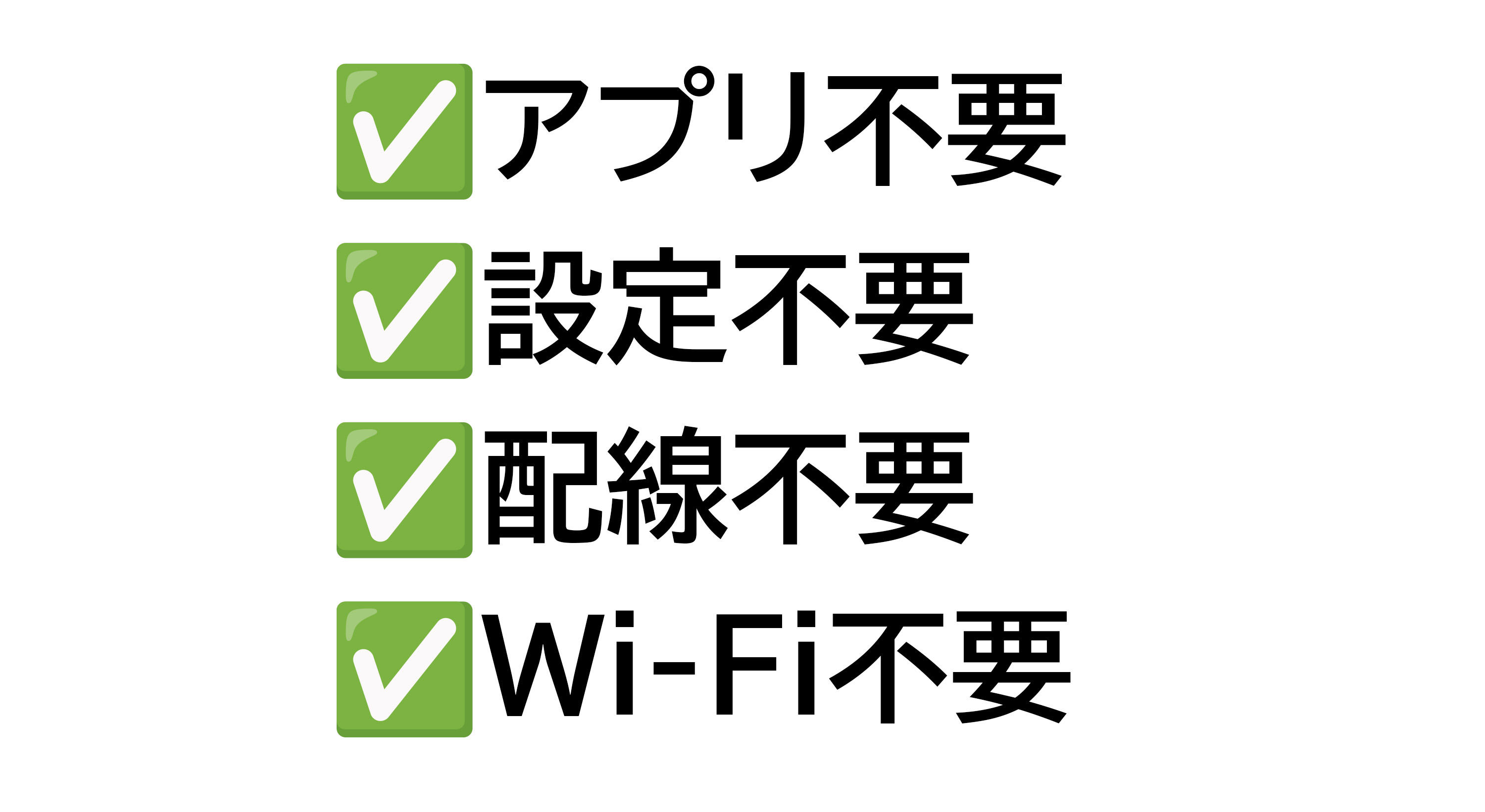 挿すだけ」で、テレビに即投影。 設定・アプリ不要。まさに次世代