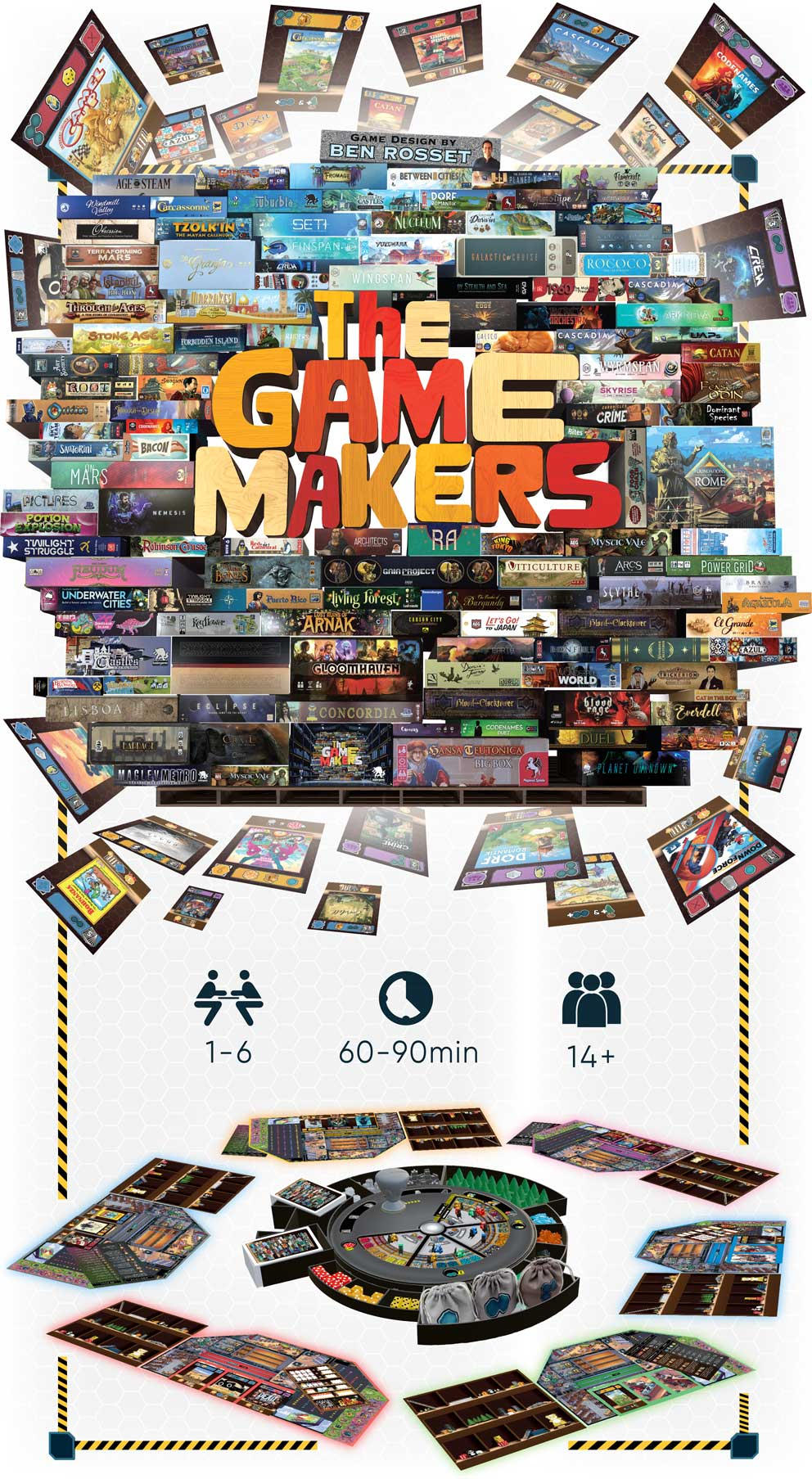 実在のボードゲーム300種類以上を製造！『ゲームメーカーズ 日本語版
