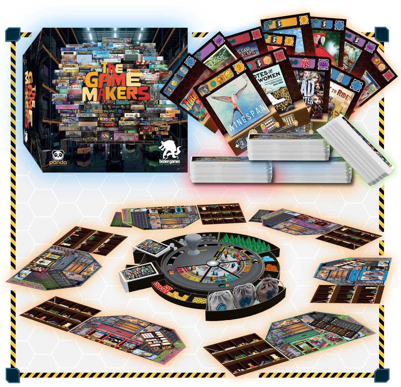 実在のボードゲーム300種類以上を製造！『ゲームメーカーズ 日本語版