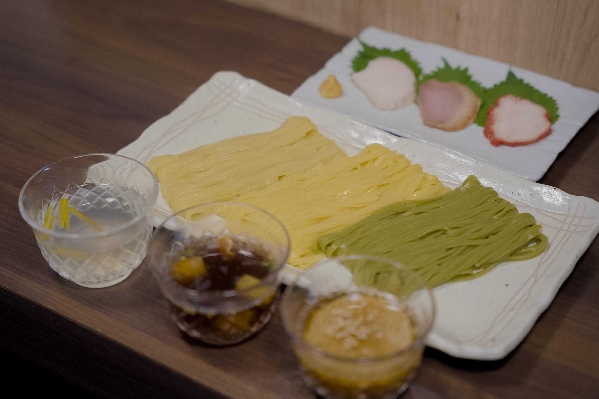 彩り鮮やか！埼玉の素材で作る三色のうどん『彩の国 彩（いろどり