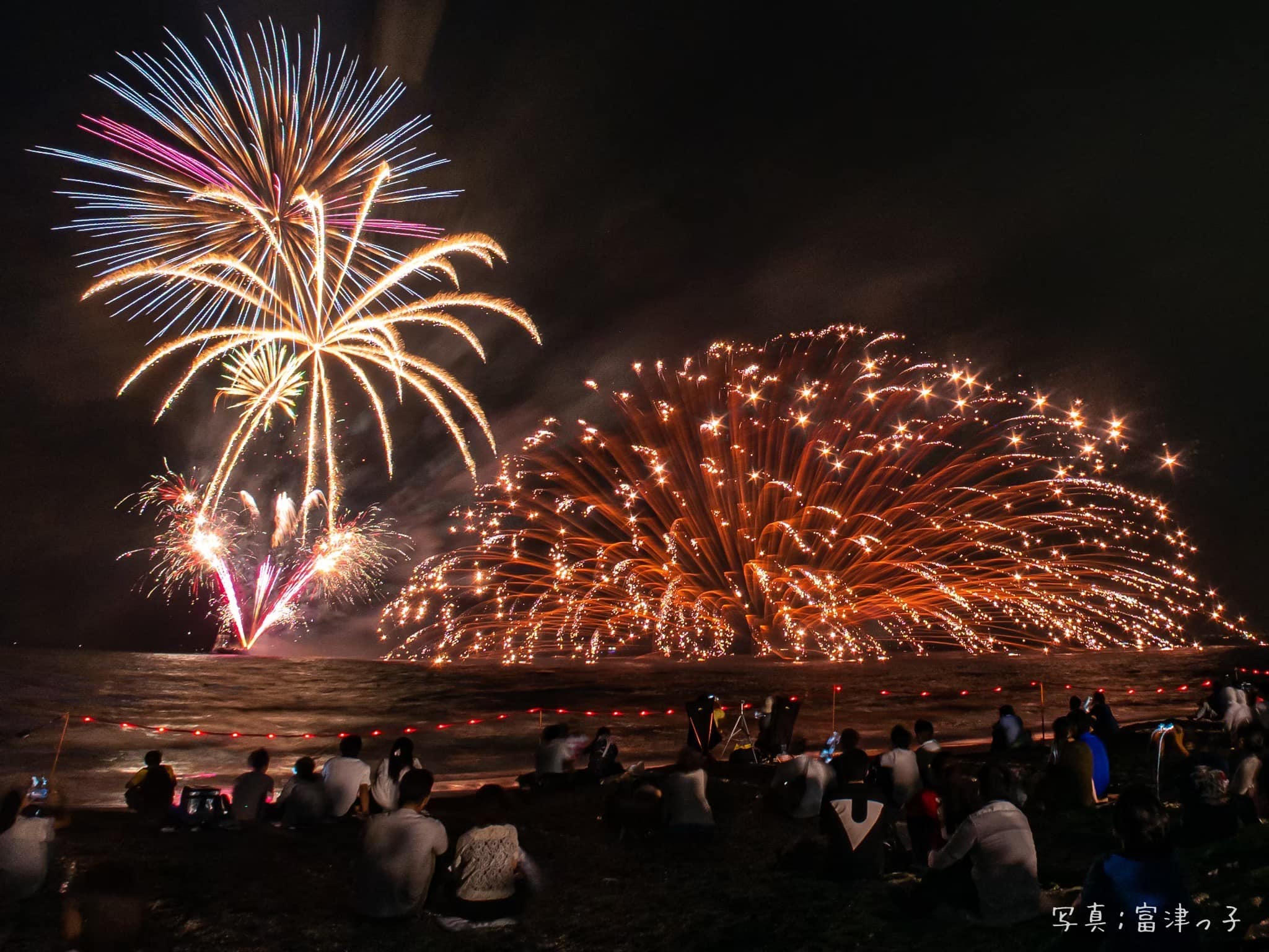 富津市民花火大会協賛プロジェクト～富津の海に咲く“水中花火”を未来へ