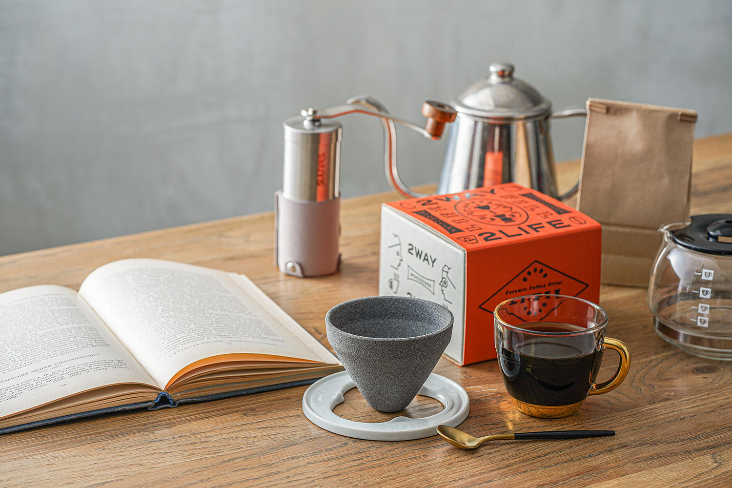 こだわりを時短で経済的に。ありそうでなかったコーヒーメーカー専用