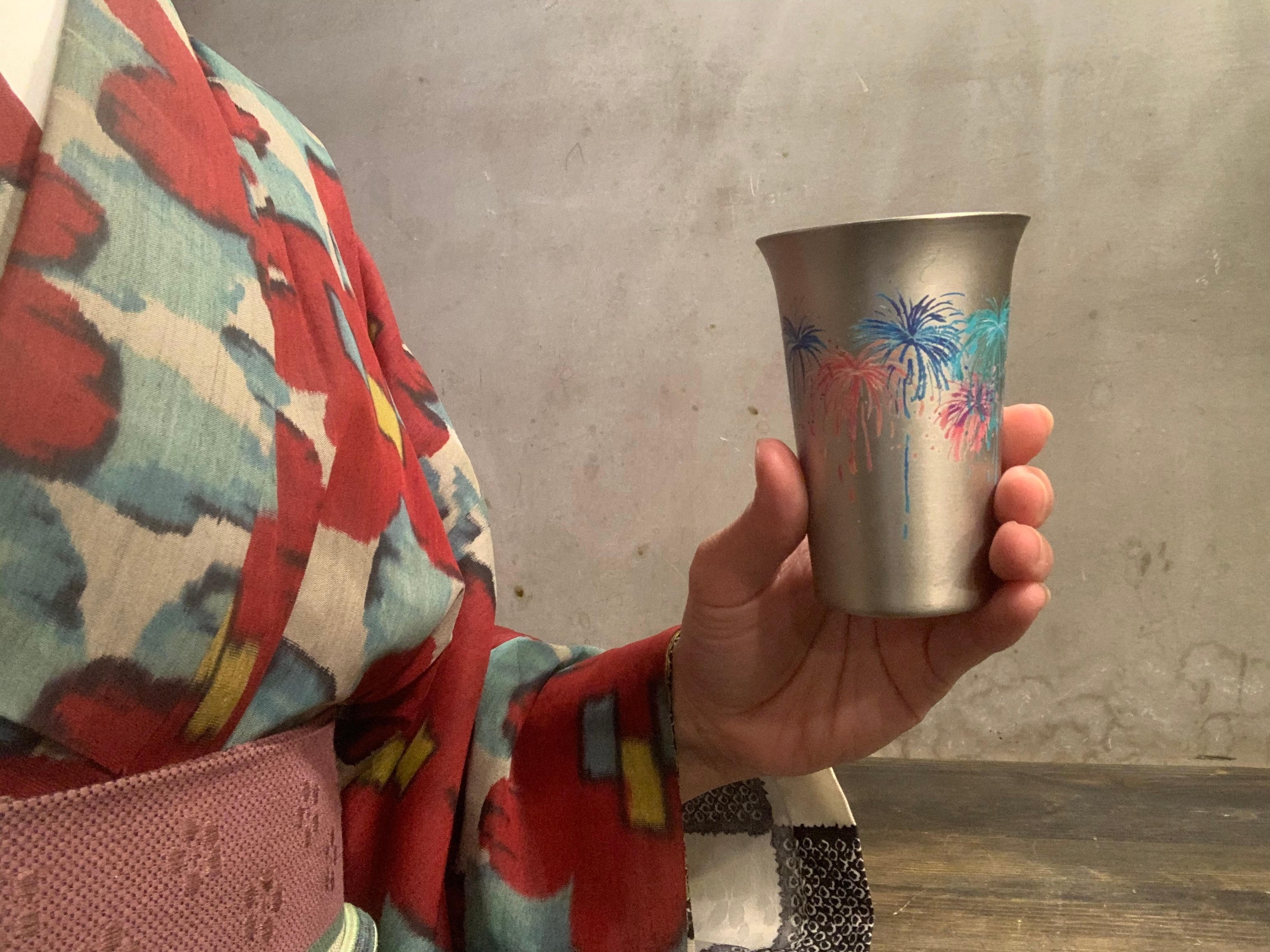 醸造所オリジナル木製コースター+まどろむ酒器 - (群馬・八ッ場ダム