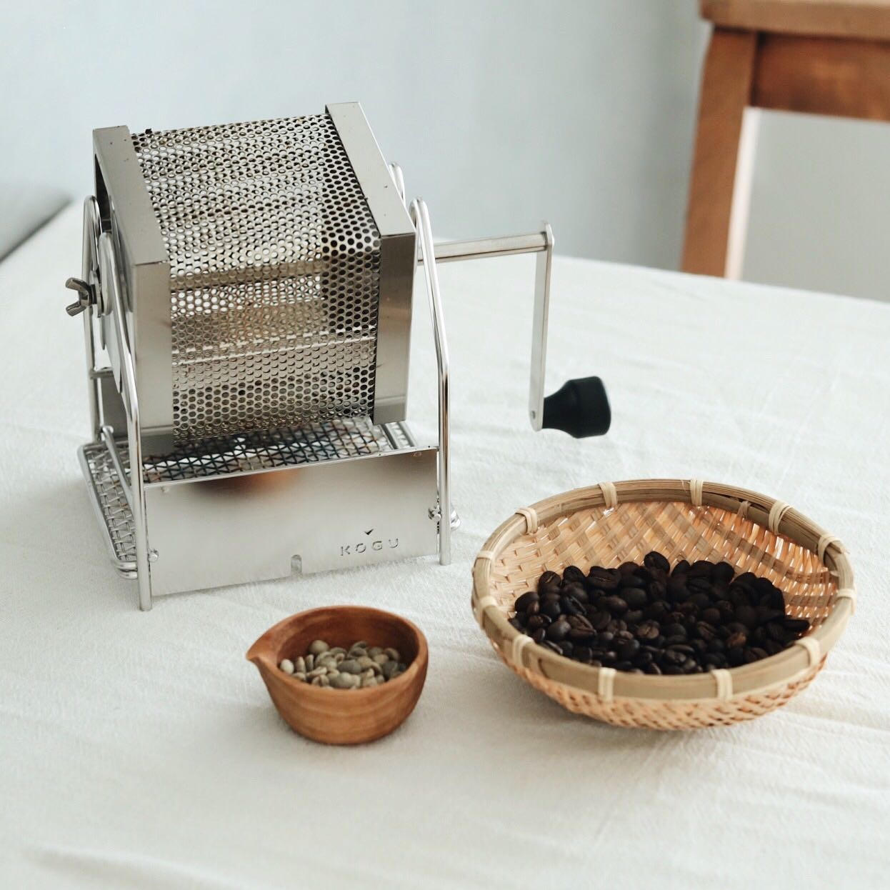 自分好みのコーヒー1杯を【焙煎】から楽しむ。「珈琲考具ロースター