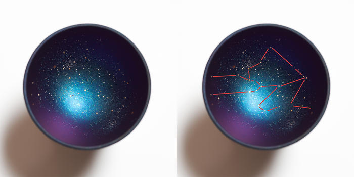 宙COCORO 星座 お猪口 - (［宙COCORO］あなたの星座を覗き込んで見つけ 