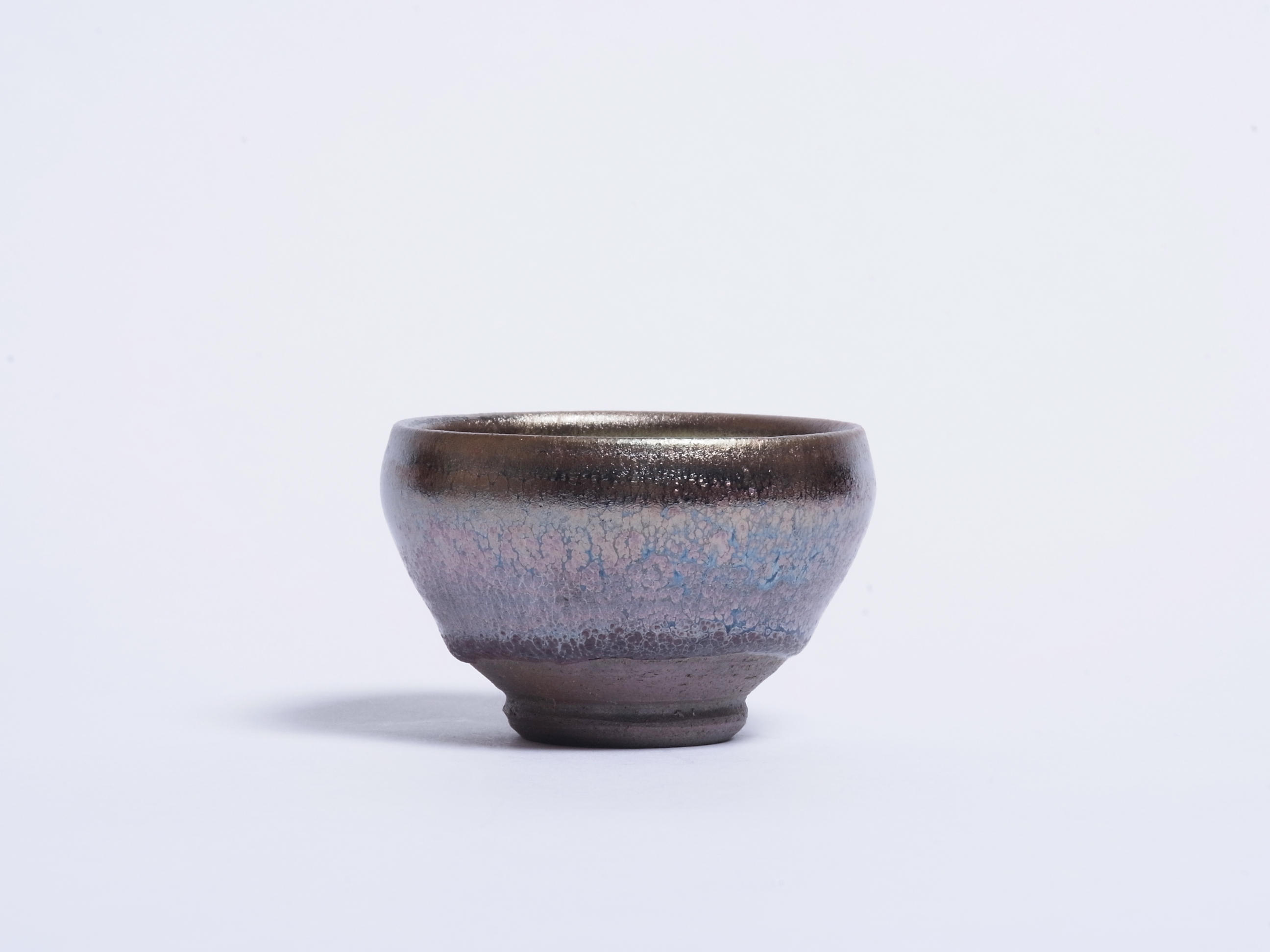 花器　油滴天目模様　黒 花器油滴天目模様黒