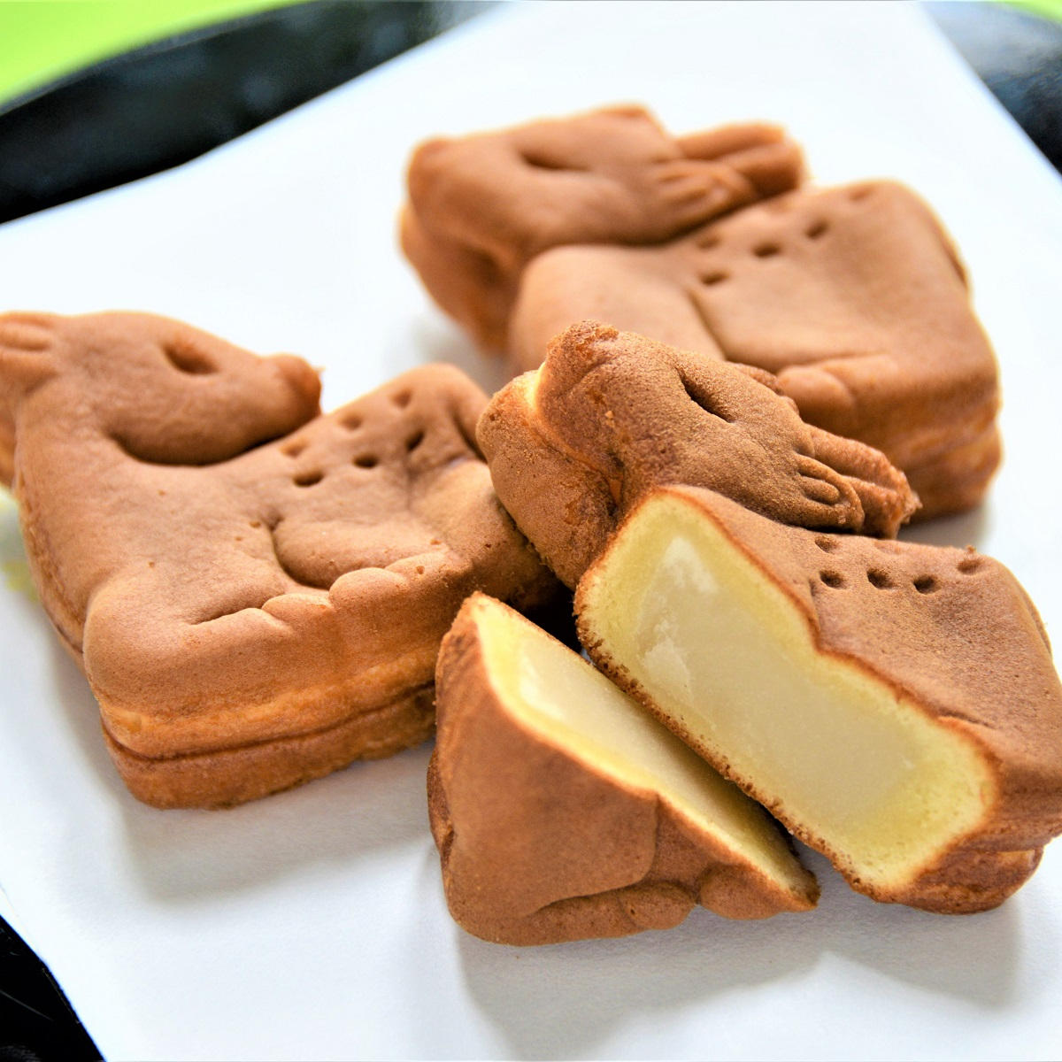 ⑤春日鹿まんじゅう かのこ 家族（6個入） - (奈良公園の鹿を