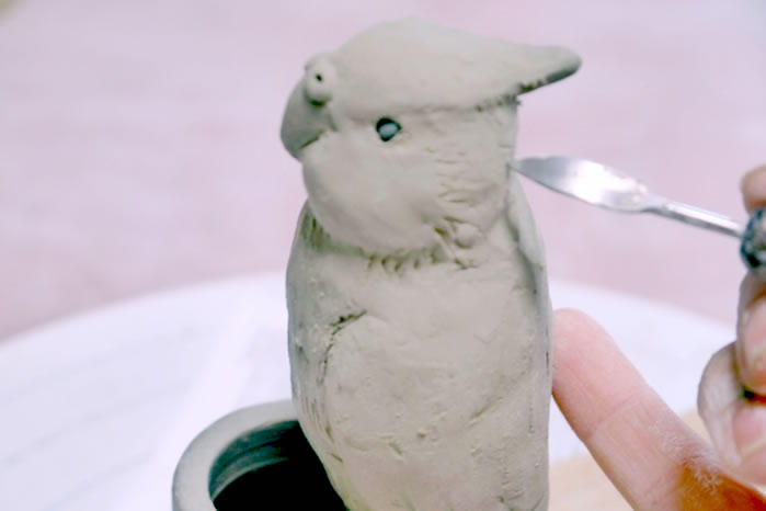 G-1917-2 現物 一点もの 自作品 手描き 花 自然、小鳥 完成品 額無し img961627695508960100_40997a7e