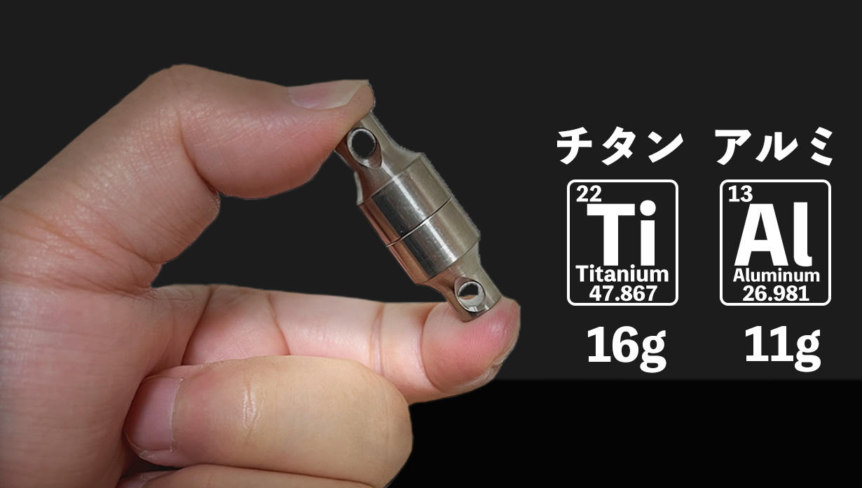 朝の忘れ物防止！アウトドアシーンでも役立つチタン製マグネットマルチ