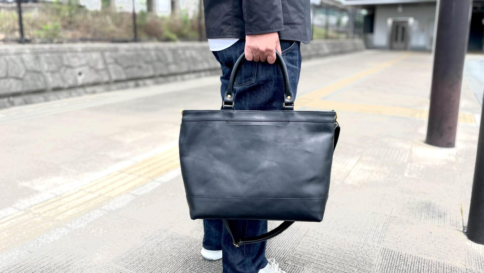 ヴィンテージ　レザー3点セット　箱無し 本革の深い味わいで大人の雰囲気を纏う「3wayヴィンテージビジネス