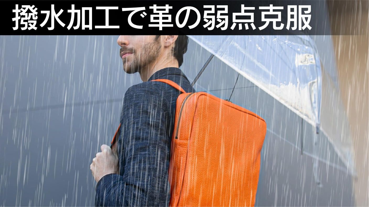 クラウドファンディングプロジェクト：「ジャストサイズの新基準」─都市生活のために生まれた撥水イタリアンレザーリュック
