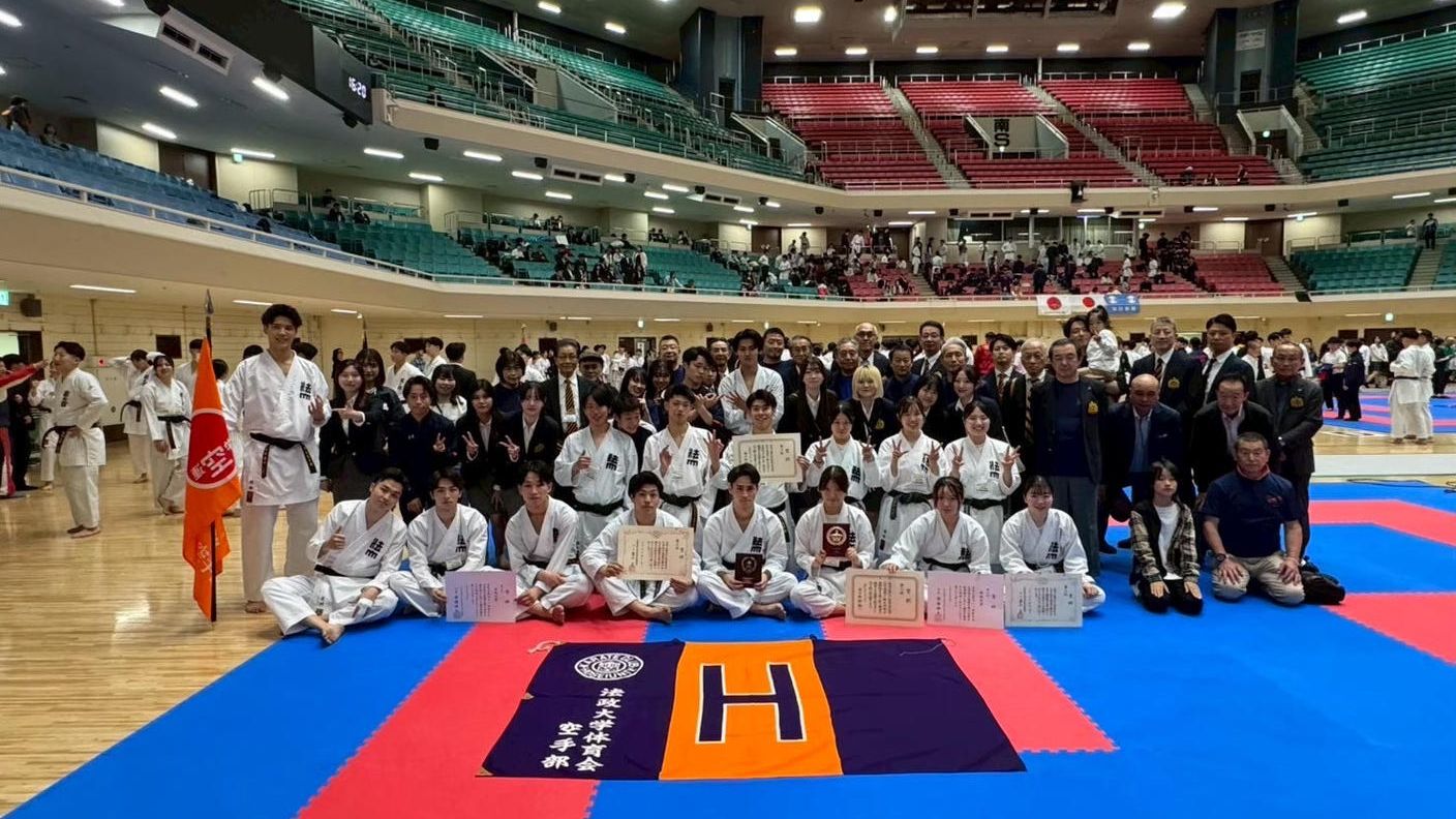 クラウドファンディングプロジェクト：法政大学体育会空手部