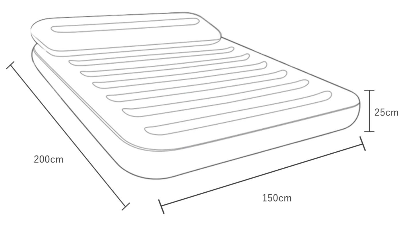 クラウドファンディングプロジェクト：アウトドアを更に充実させるエアベッド！【HOTO AIR BED】