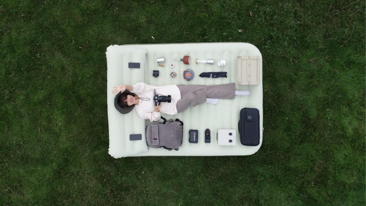 クラウドファンディングプロジェクト：アウトドアを更に充実させるエアベッド！【HOTO AIR BED】